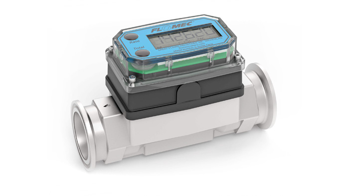 The FLOMEC G2 High-temp Sanitary meter 