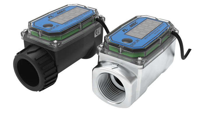 02 Series Electronic Flowmeter with Scaled Pulse Output